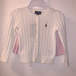 Ralph Lauren polo sweater and skirt